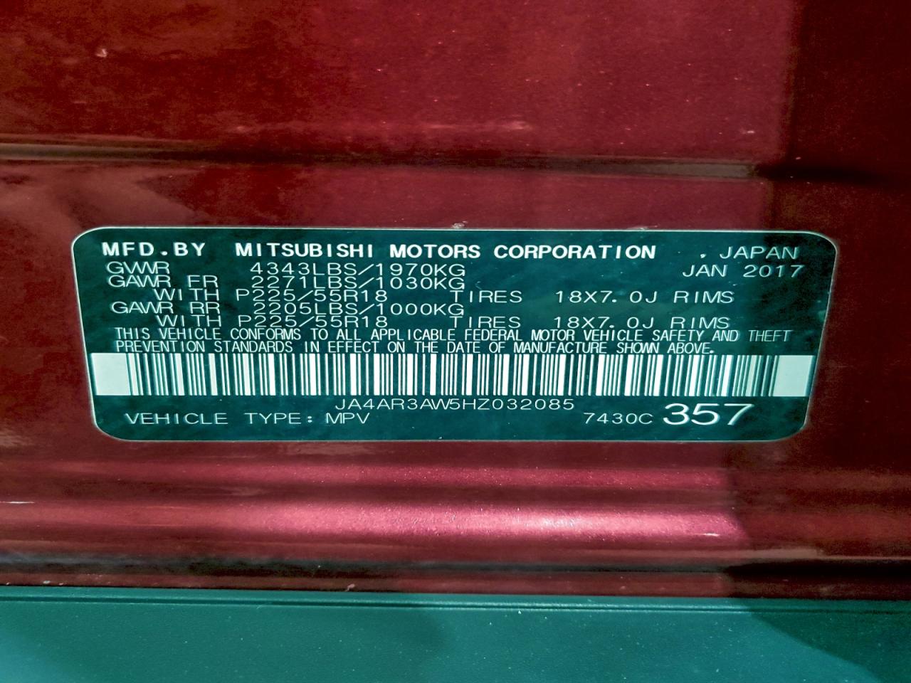 MITSUBISHI OUTLANDER ES