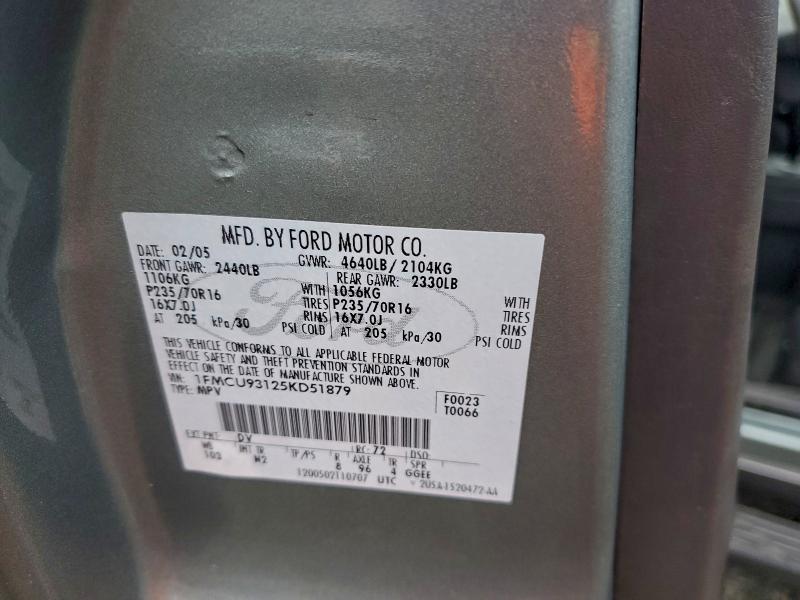 2005 FORD ESCAPE XLT #3315707463