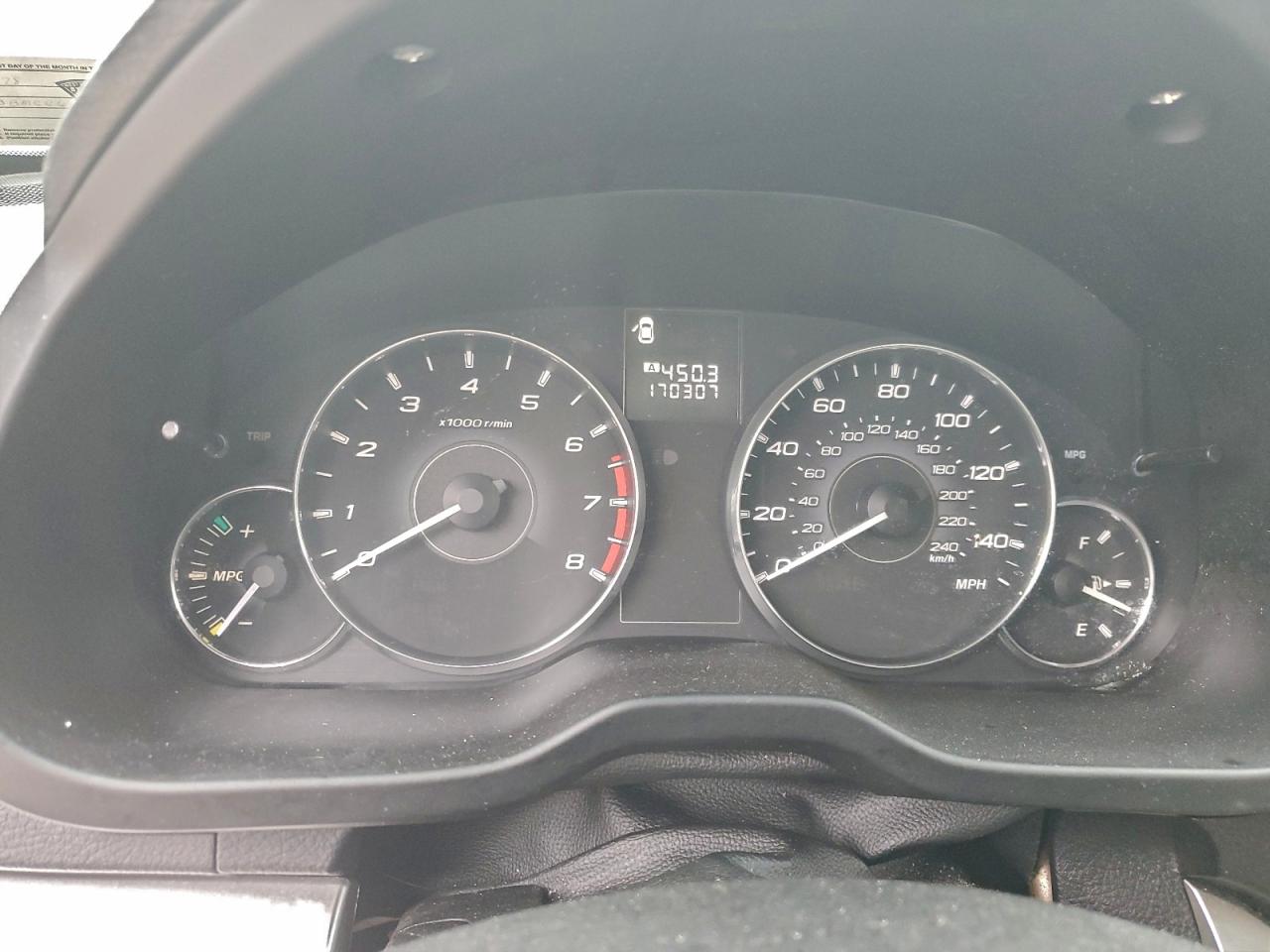 SUBARU LEGACY 2.5I PREMIUM