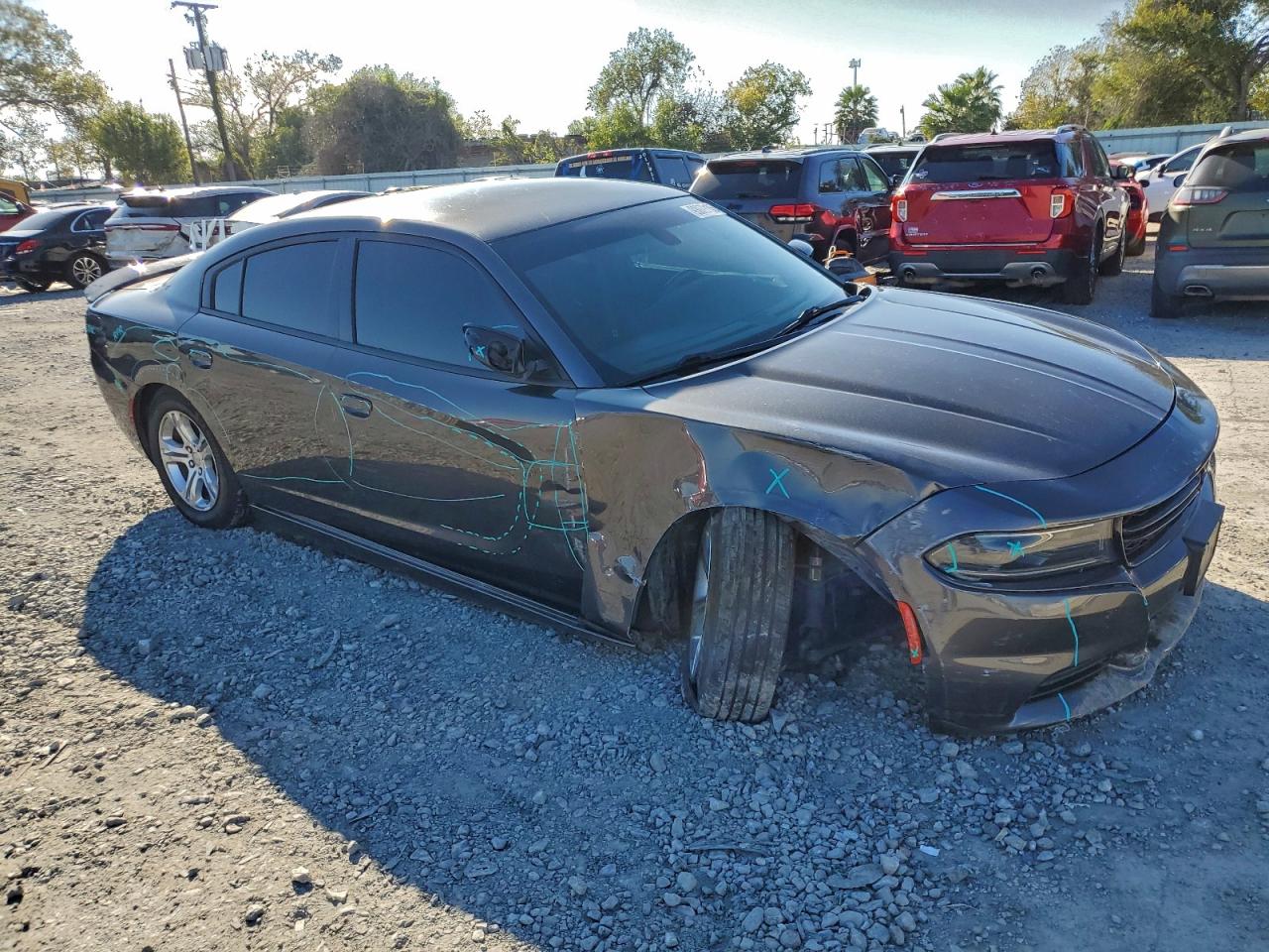 Lot #3318095377 2022 DODGE CHARGER SX