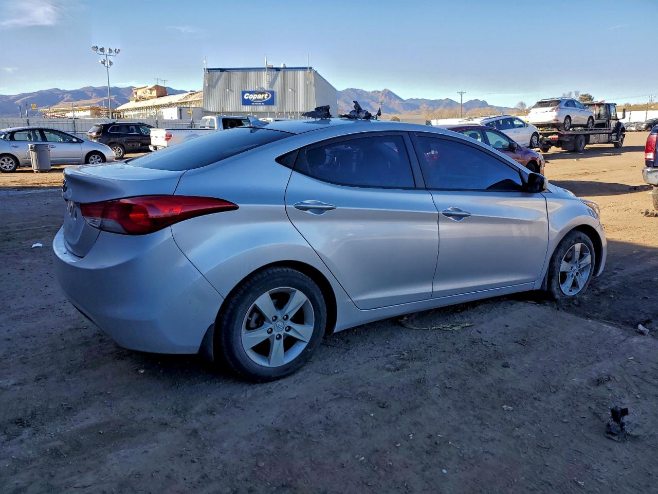 Lot #3315957085 2013 HYUNDAI ELANTRA GL