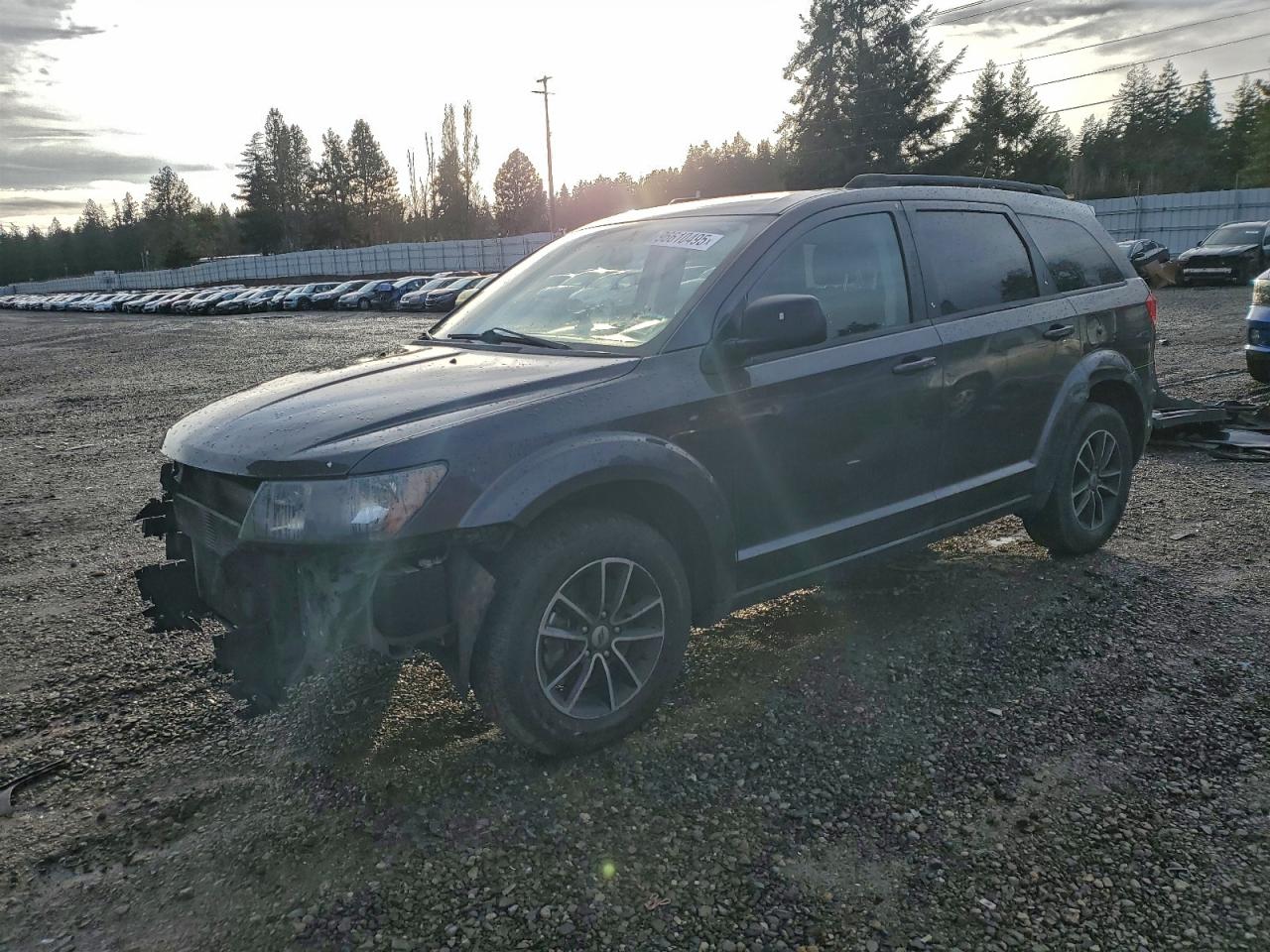 Lot #3319237718 2018 DODGE JOURNEY SE