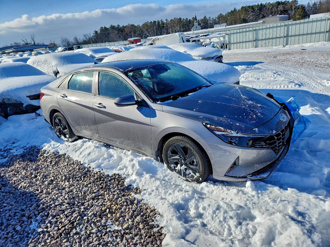 HYUNDAI ELANTRA BLUE