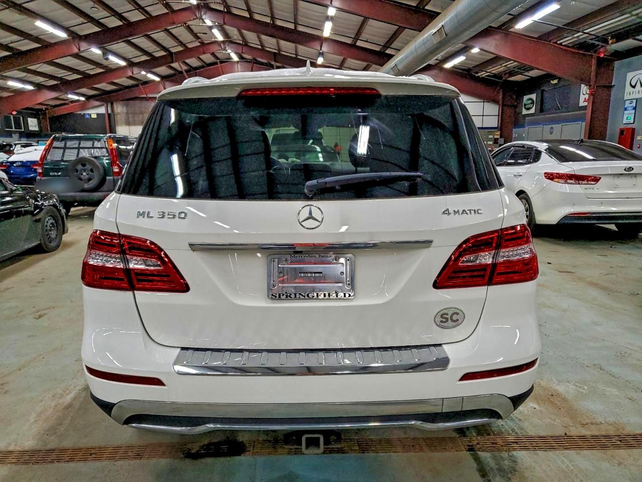 Lot #3309315003 2015 MERCEDES-BENZ ML 350 4MA