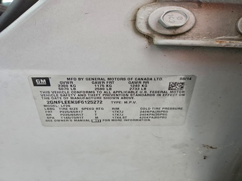 2015 CHEVROLET EQUINOX LS #3316024799