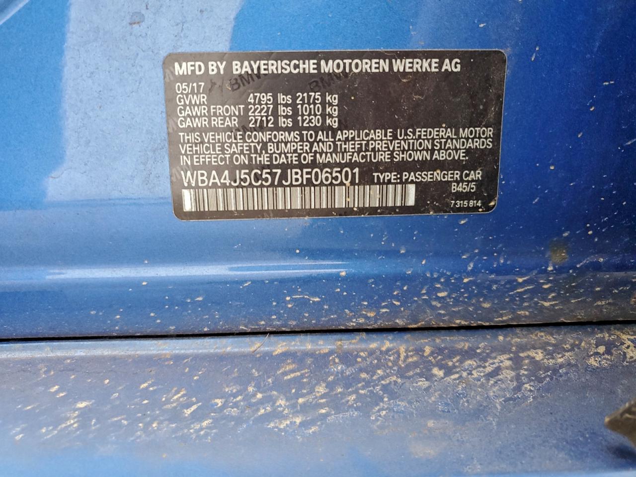 BMW 4 SERIES GRAN COUPE GRAN COUPE