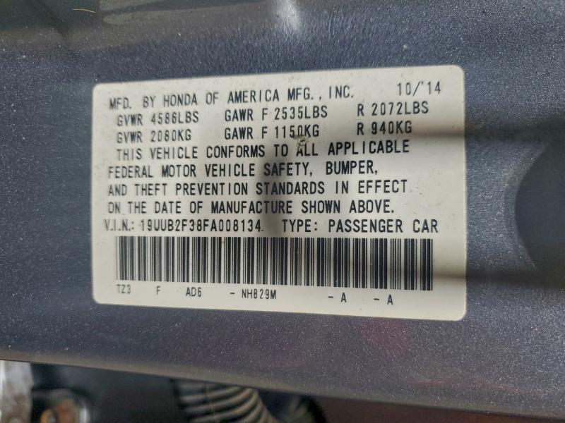 2015 ACURA TLX #3317715089