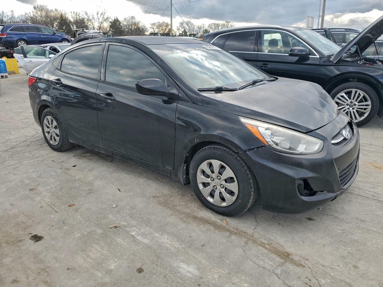 Lot #3316081218 2015 HYUNDAI ACCENT GLS