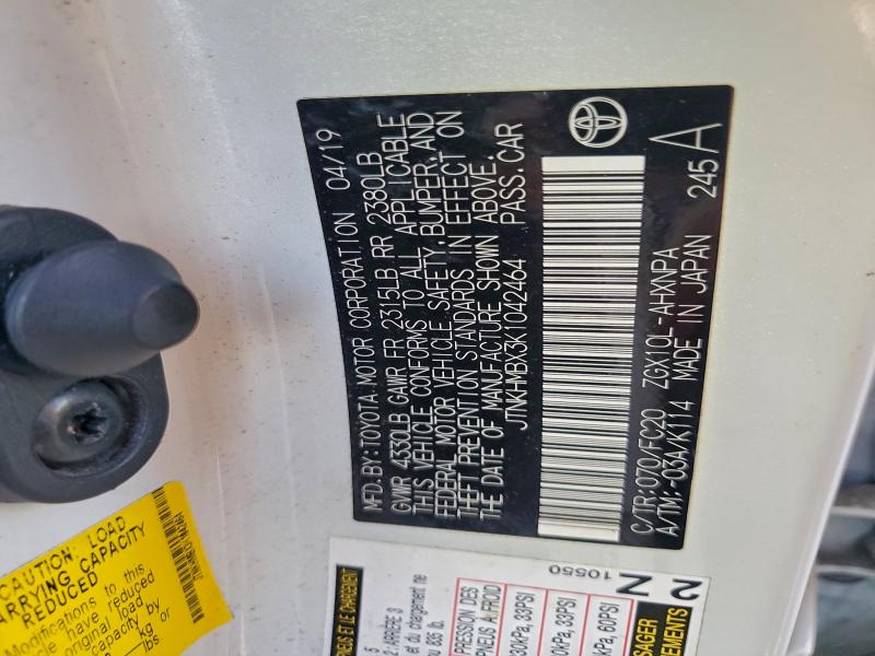 2019 TOYOTA C-HR XLE #3310705739