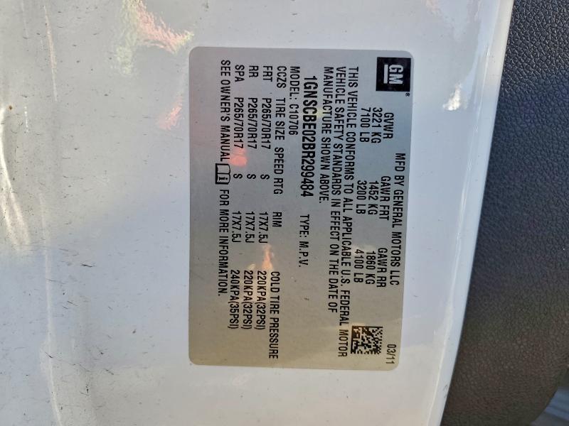 2011 CHEVROLET TAHOE C150 #3308229260