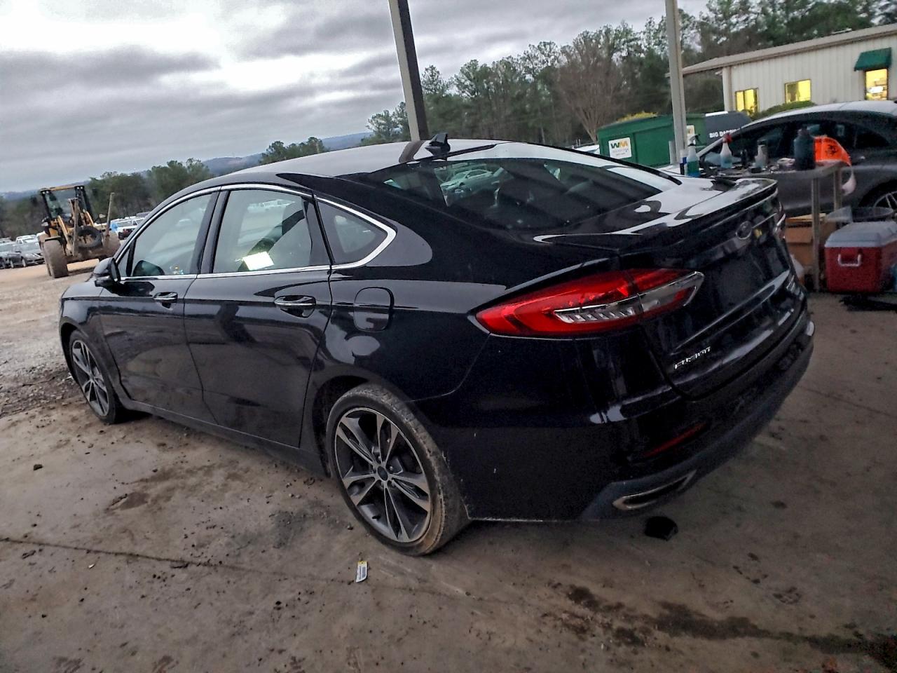 Lot #3316793409 2020 FORD FUSION TIT