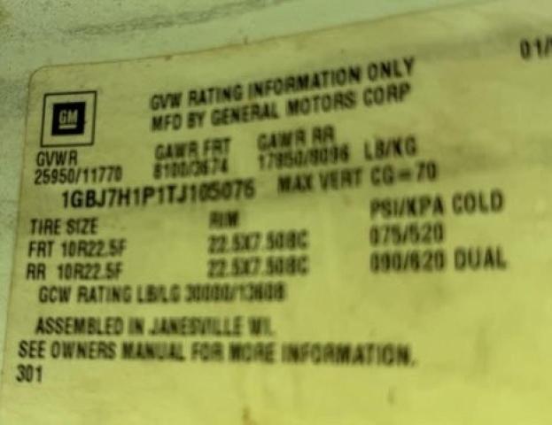 1996 CHEVROLET KODIAK C7H #3319174566