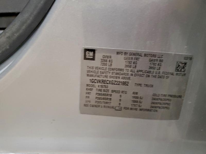 2016 CHEVROLET SILVERADO #3318883928