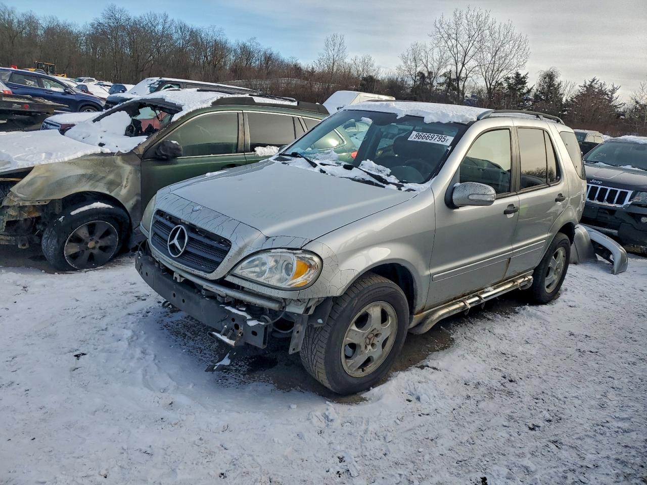 Lot #3316715530 2002 MERCEDES-BENZ ML 320