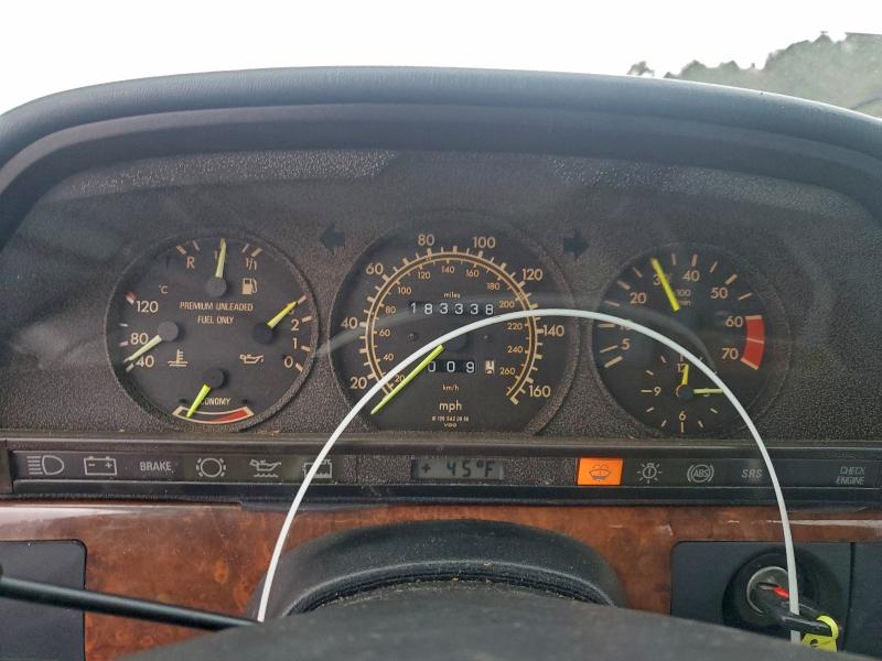 1989 MERCEDES-BENZ 560 SEL #3309303654