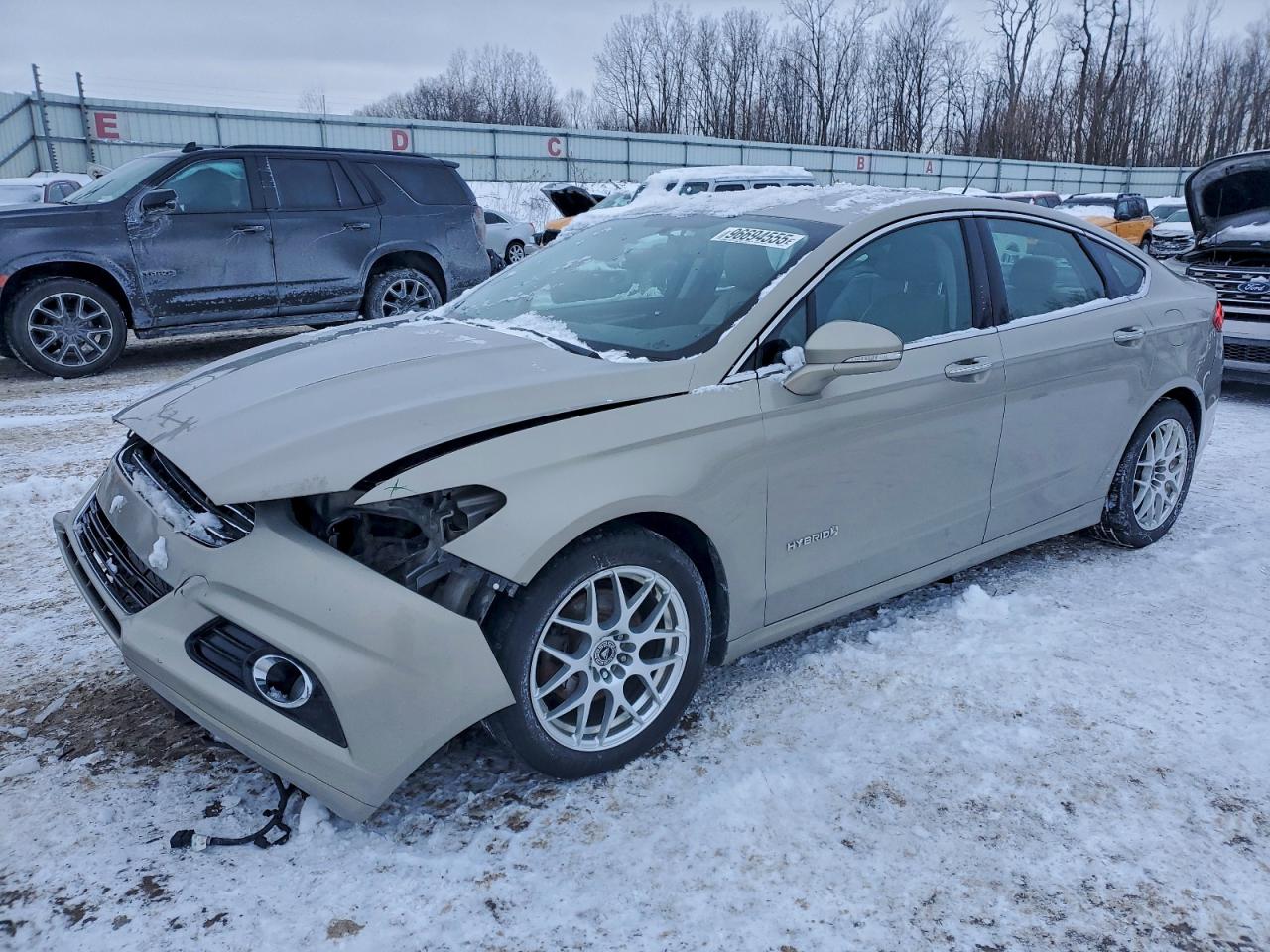 Lot #3316809421 2016 FORD FUSION TIT
