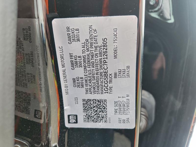 2023 CHEVROLET COLORADO #3316811411