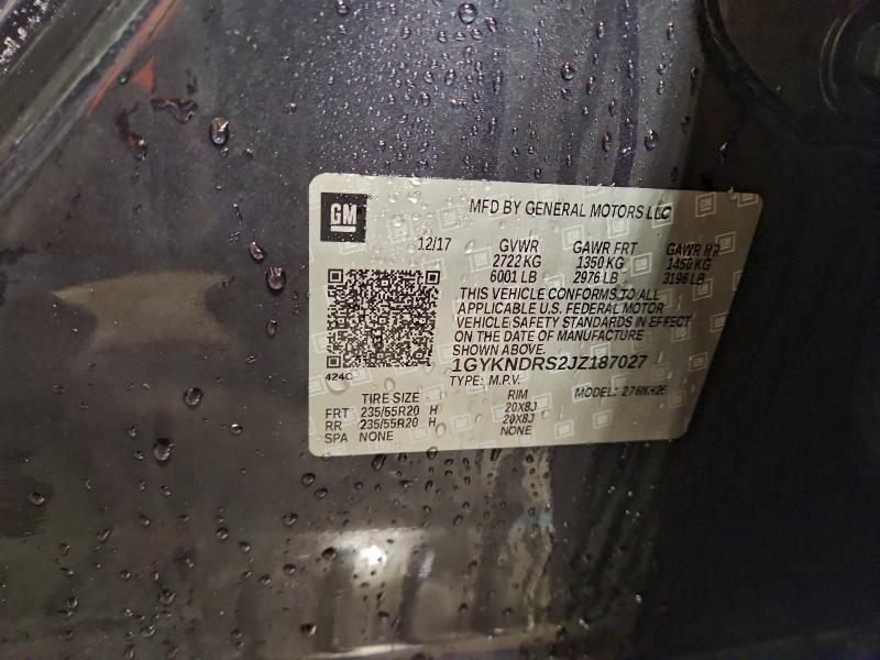 2018 CADILLAC XT5 LUXURY #3308511093