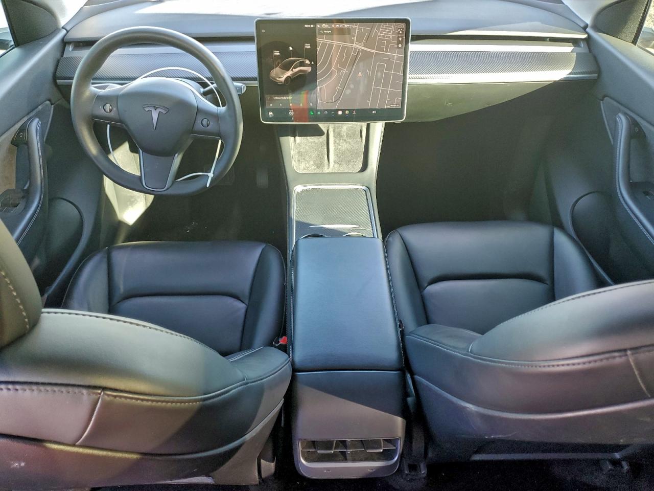 Lot #3317056999 2021 TESLA MODEL Y