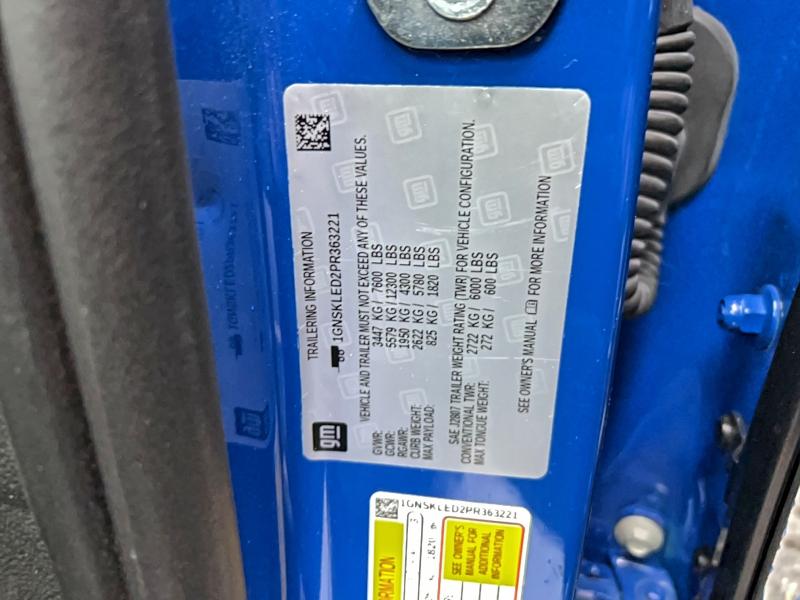 2023 CHEVROLET TAHOE K150 #3302697061