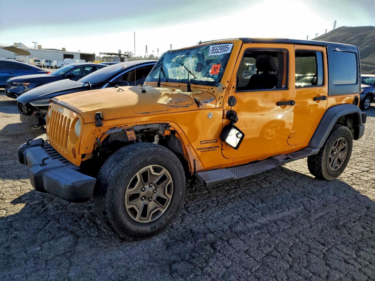 Lot #3310304043 2012 JEEP WRANGLER U