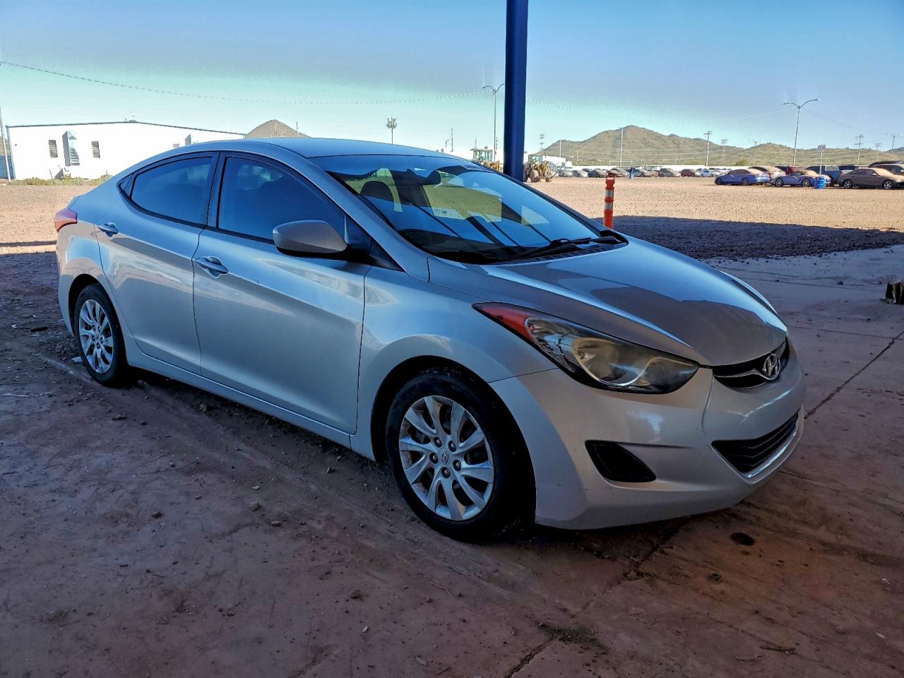 Lot #3311750753 2012 HYUNDAI ELANTRA GL