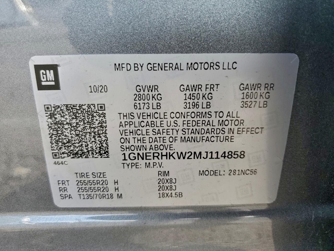 CHEVROLET TRAVERSE LT