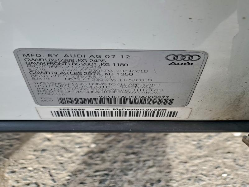 2013 AUDI Q5 PREMIUM #3310481101