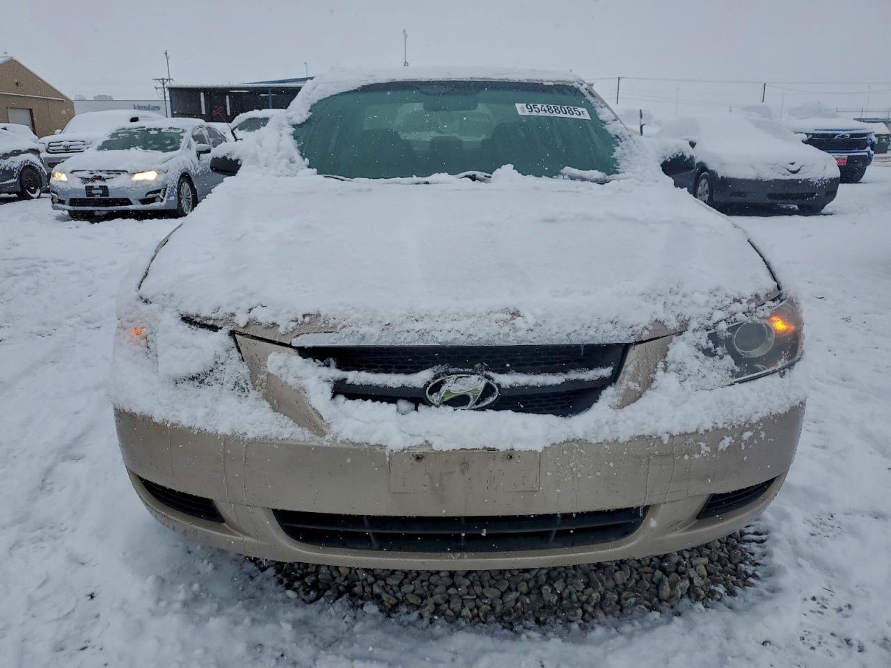 Lot #3316753410 2008 HYUNDAI SONATA GLS