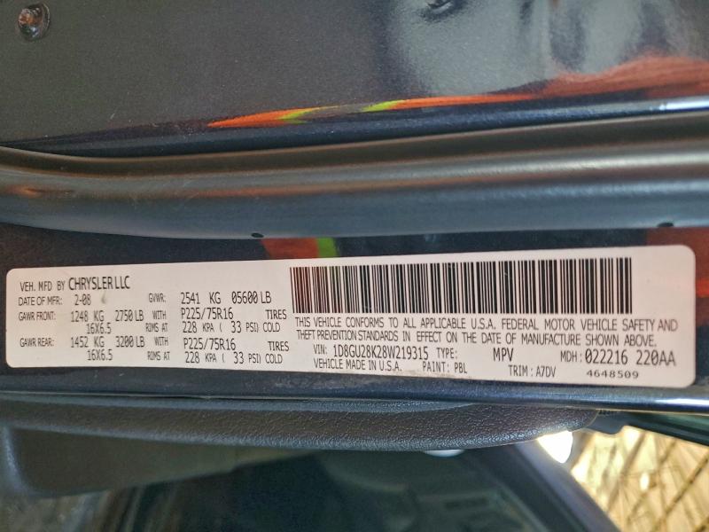 2008 DODGE NITRO #3310664746