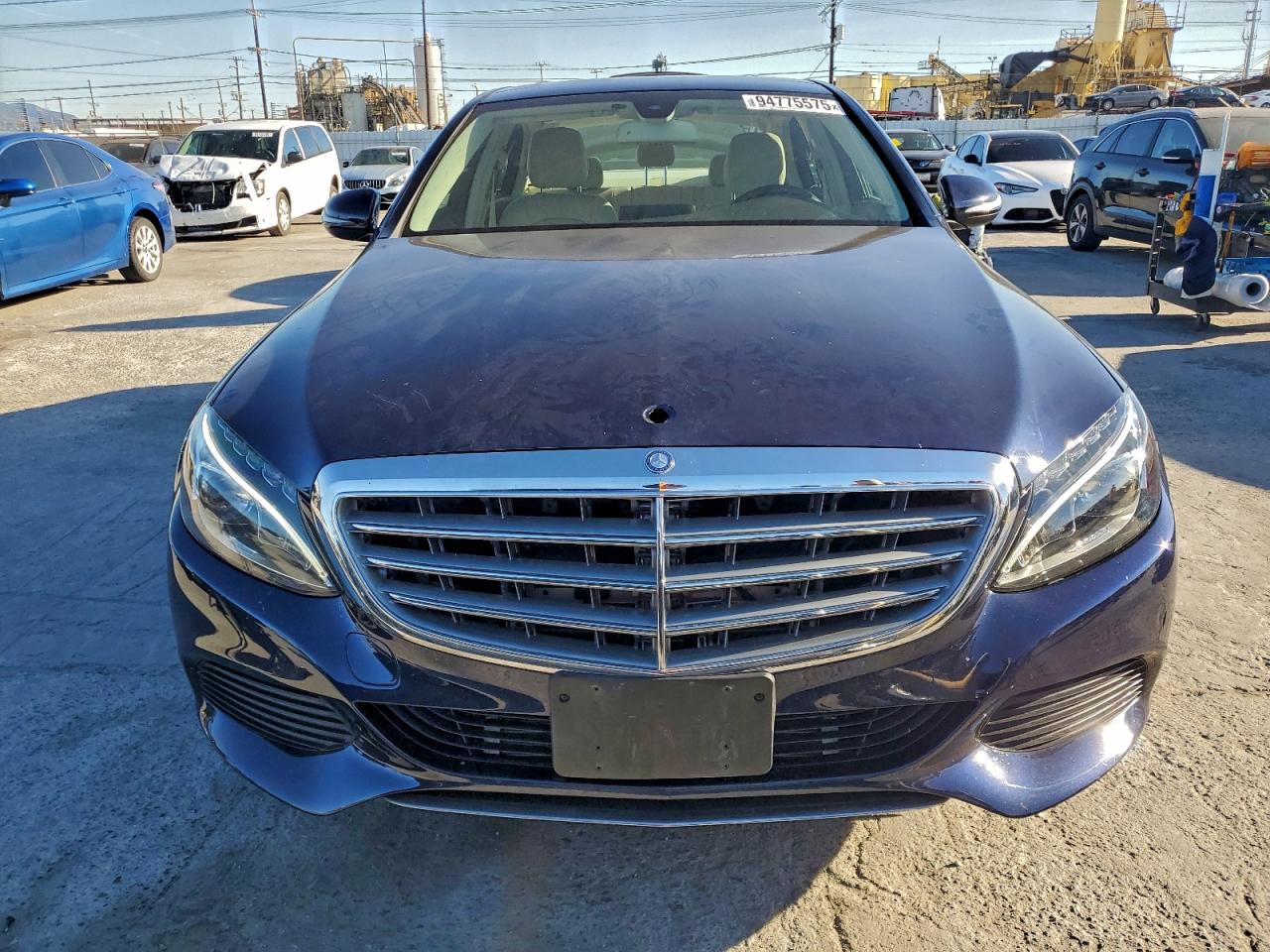 Lot #3310418987 2015 MERCEDES-BENZ C 300 4MAT