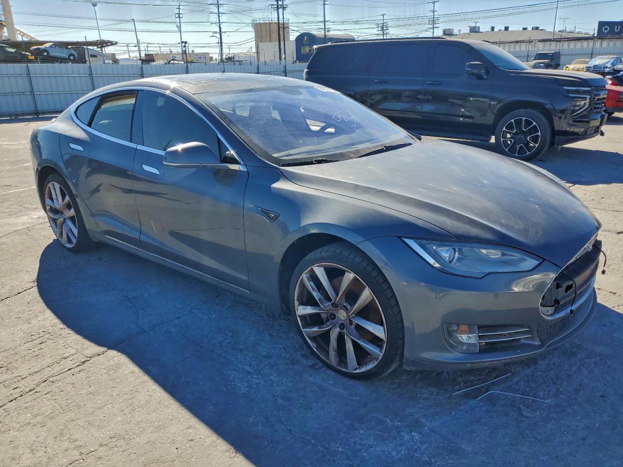 Lot #3315989122 2013 TESLA MODEL S