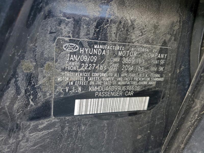 2009 HYUNDAI ELANTRA GL #3304783927