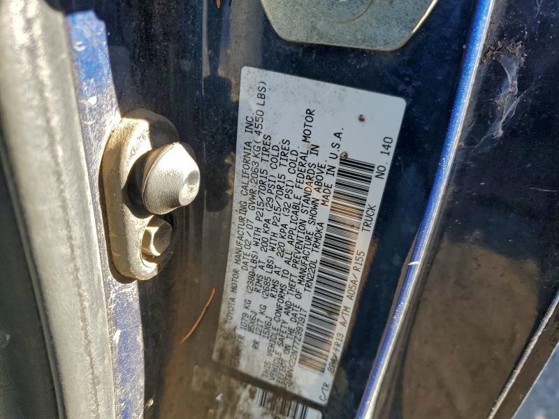 2007 TOYOTA TACOMA #3315562794