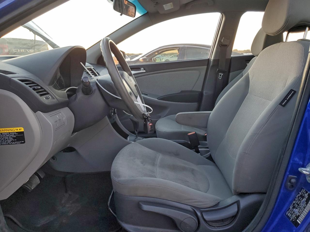 Lot #3312309777 2014 HYUNDAI ACCENT GLS