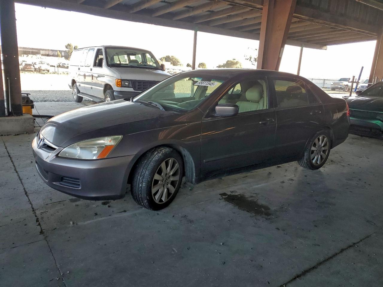 Lot #3317810089 2007 HONDA ACCORD EX