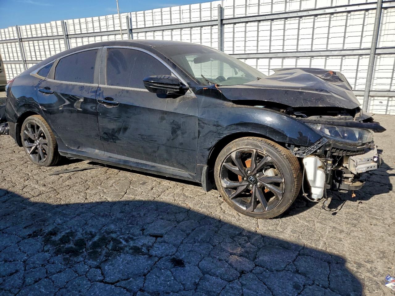 Lot #3318856031 2020 HONDA CIVIC SPOR