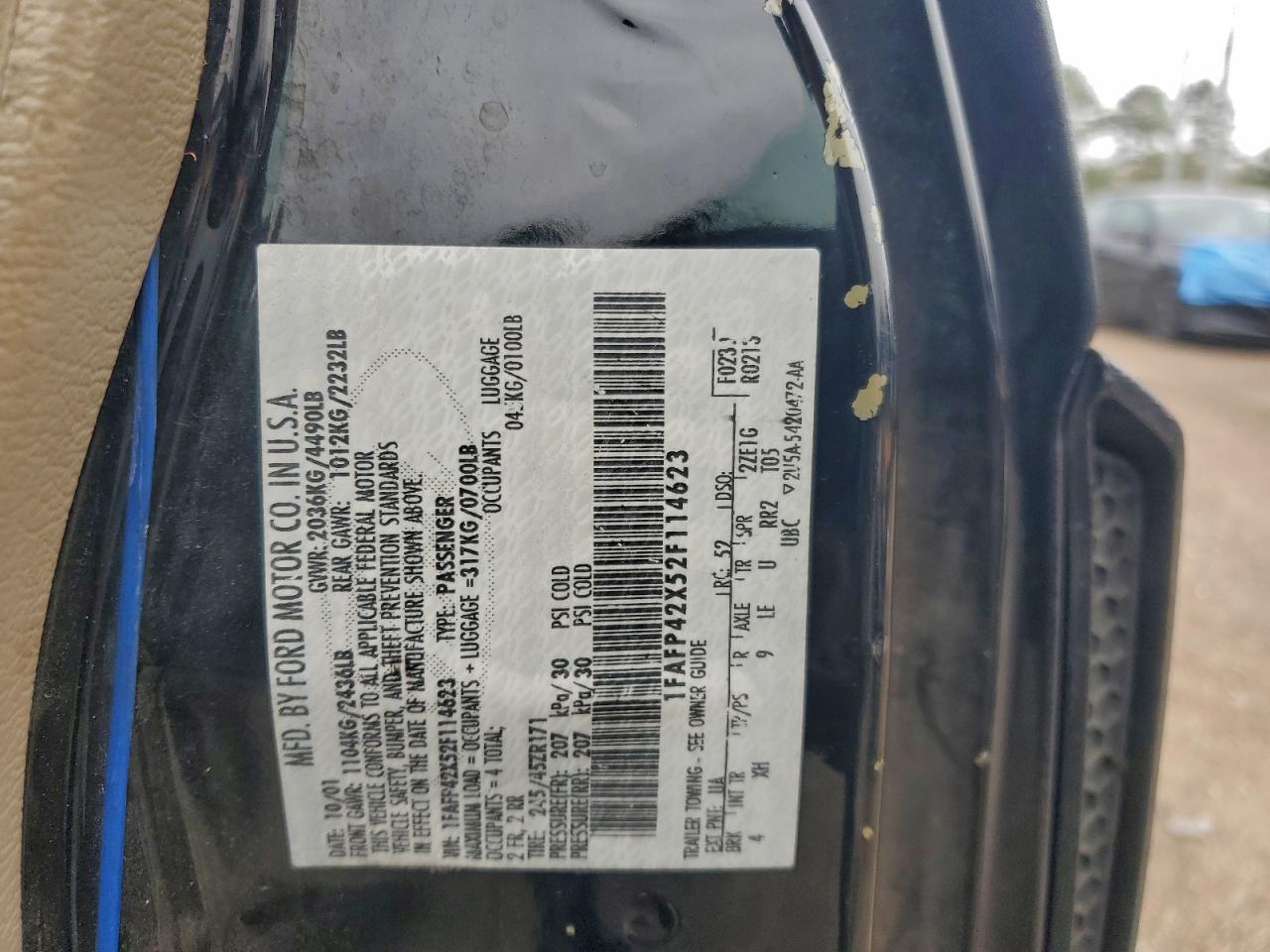 Lot #3311641290 2002 FORD MUSTANG GT