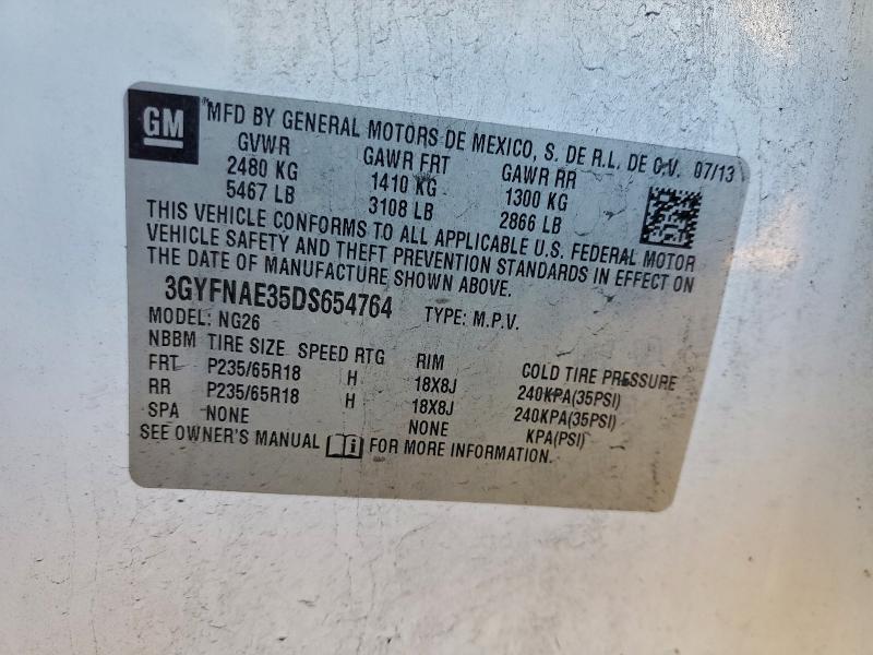 2013 CADILLAC SRX #3304508437