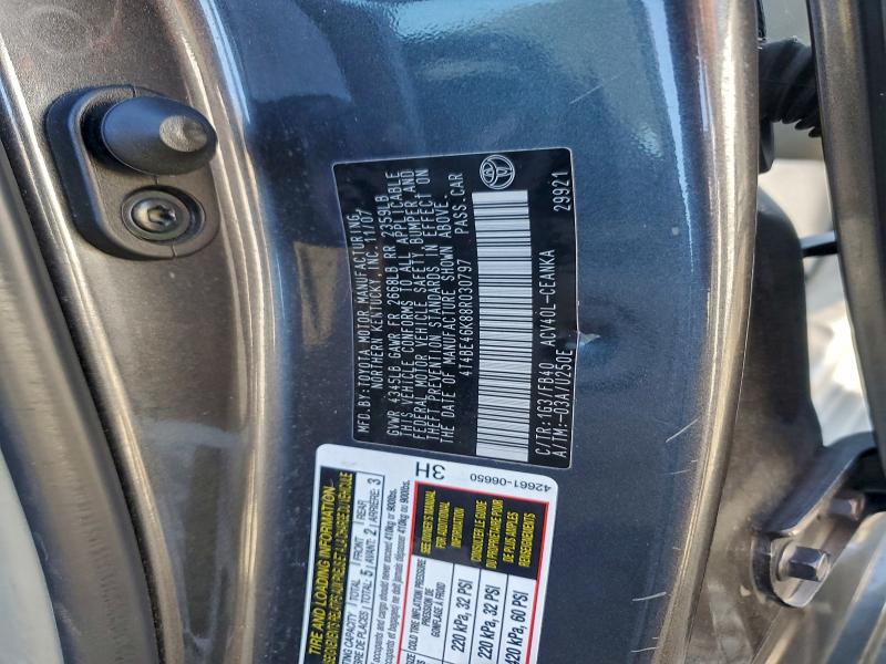 2008 TOYOTA CAMRY CE #3308358364