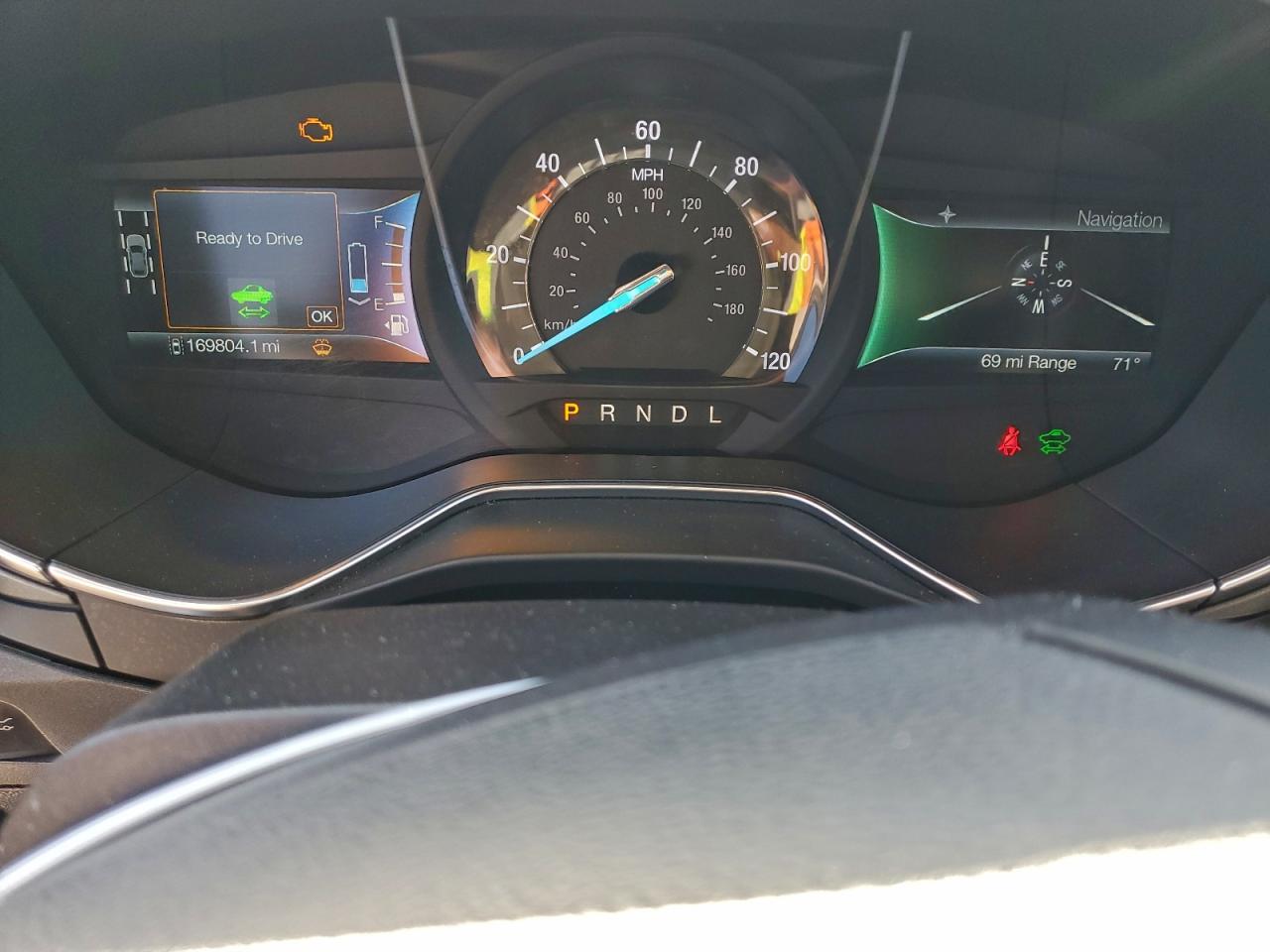 Lot #3312860106 2015 FORD FUSION TIT