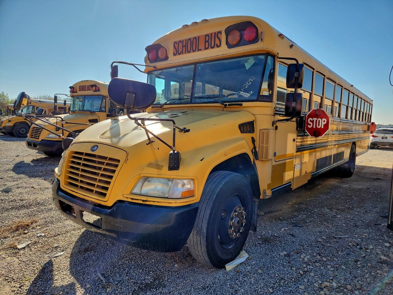 Lot #3305292306 2012 BLUE BIRD SCHOOL BUS