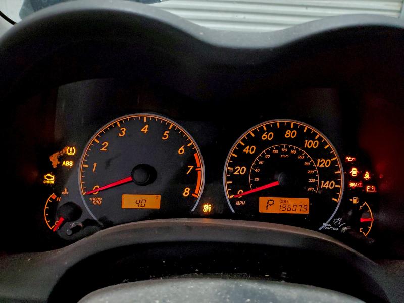 2010 TOYOTA COROLLA BA #3316771447