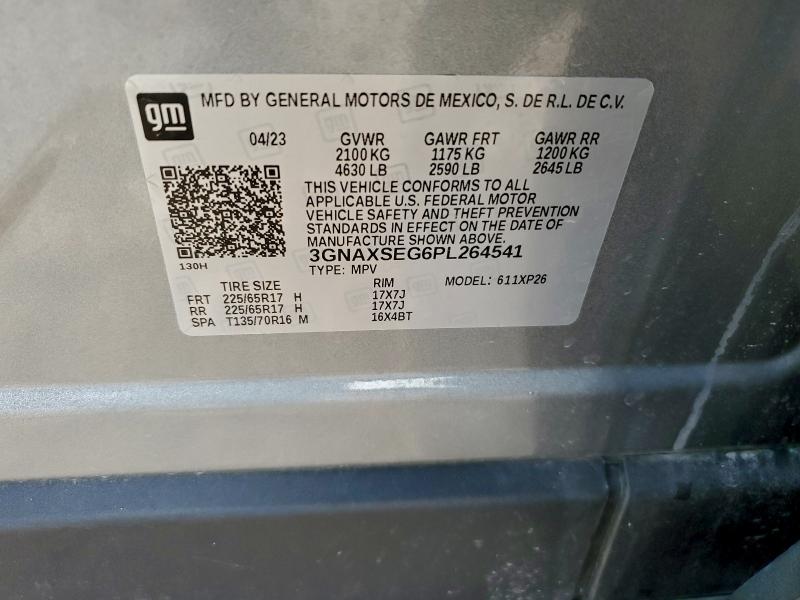 2023 CHEVROLET EQUINOX LS #3303560944