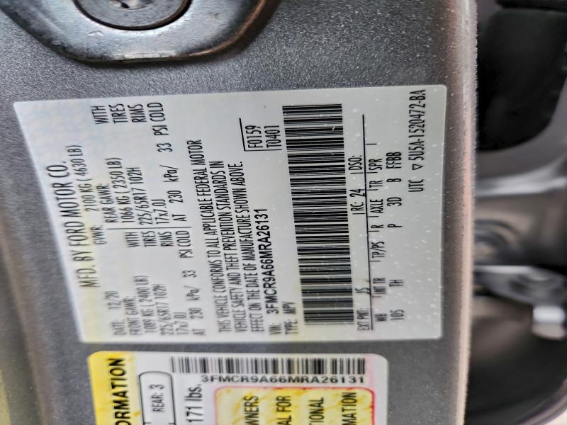 2021 FORD BRONCO SPO #3305429451