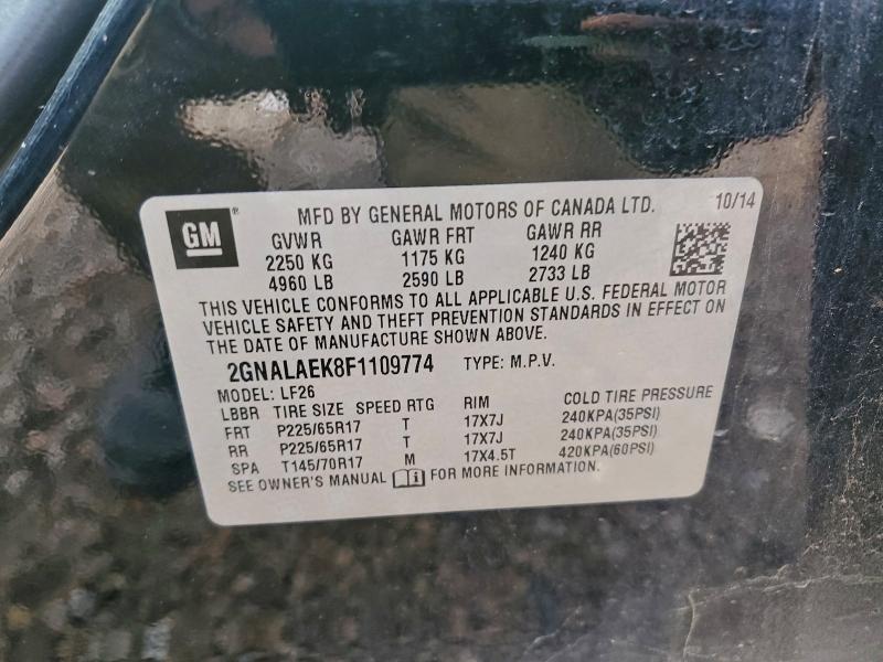 2015 CHEVROLET EQUINOX LS #3310447300