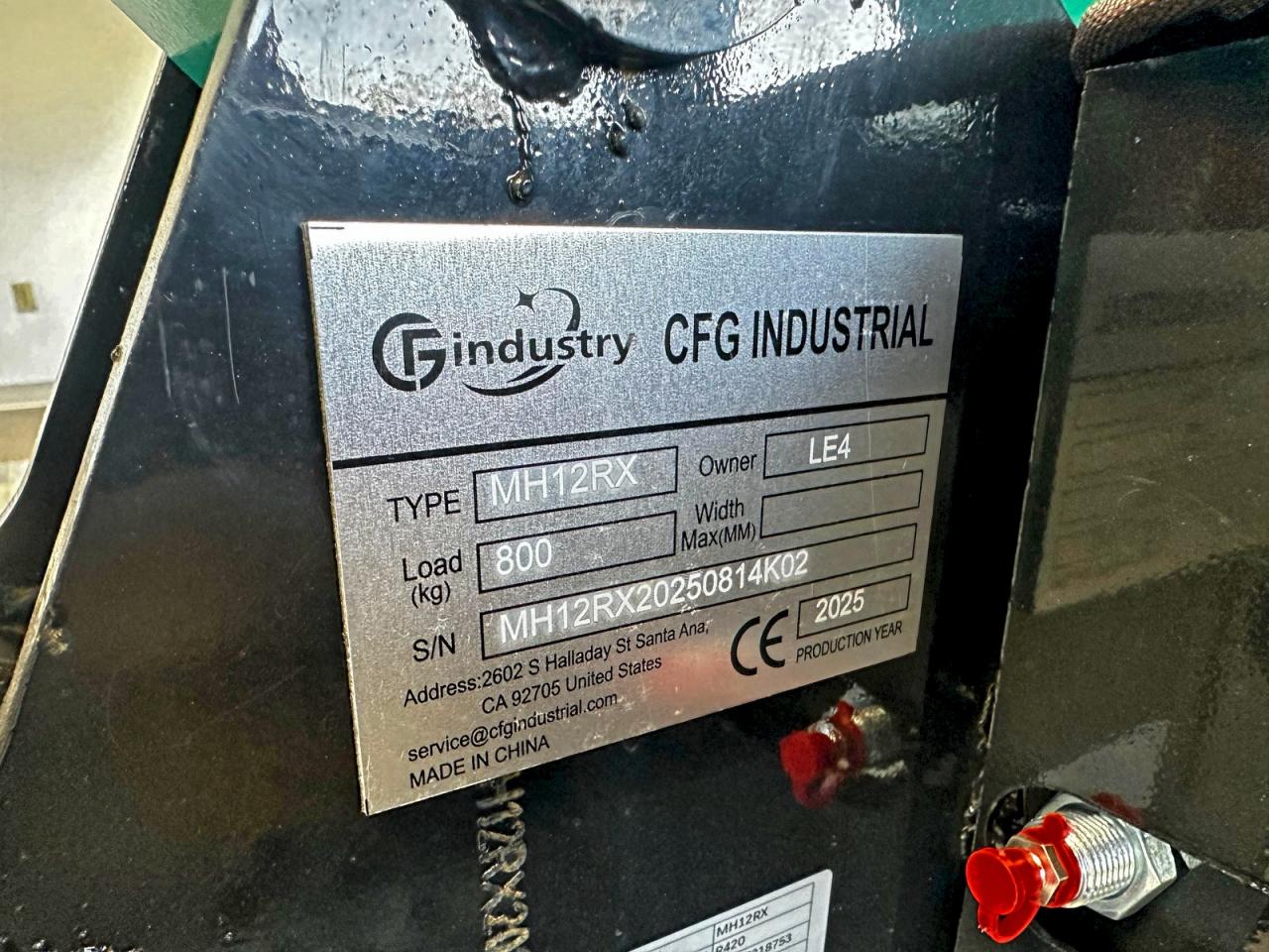 Lot #3312446643 2025 CFGINUSTRY CFG40