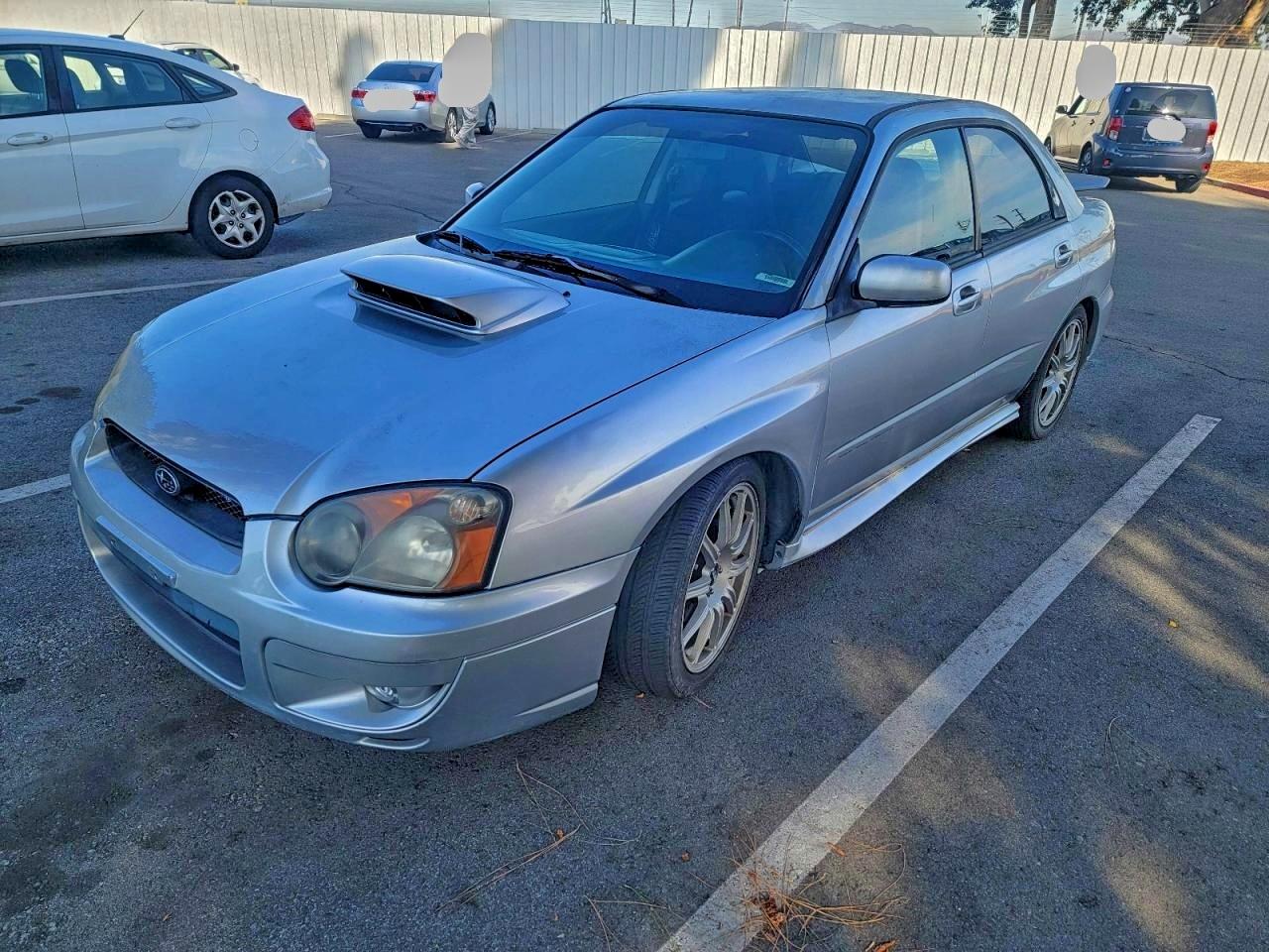 Lot #3311476265 2004 SUBARU IMPREZA WR