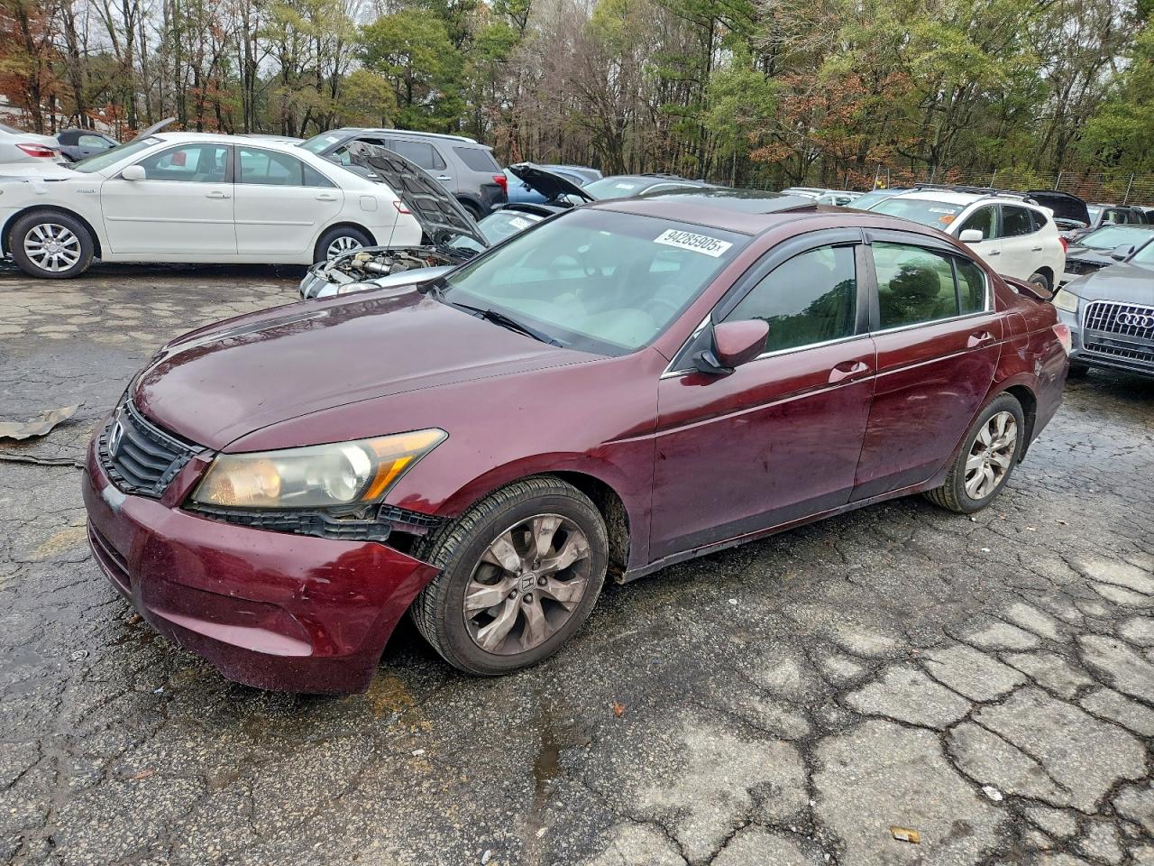 Lot #3308366273 2008 HONDA ACCORD EXL