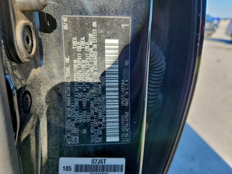 2010 TOYOTA TUNDRA DOU #3316760405